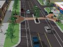 Redford Township DDA streetscaping concept